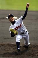 先発！島袋くん