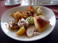 全日空のランチ♪