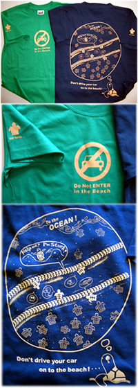 新作海ガメＴシャツ
