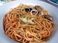 魚介のトマトソースパスタ 魚介のトマトソースパスタ