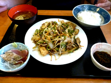 ゴーヤー定食