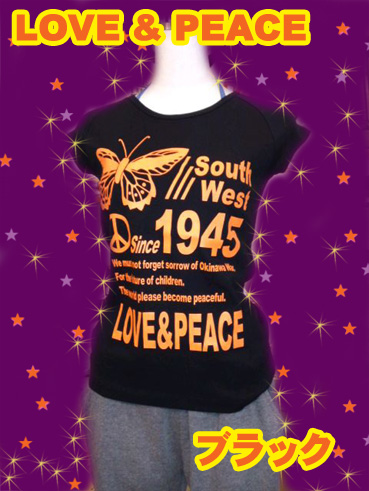 ハロウィン　LOVE & PEACE☆ブラック.jpg