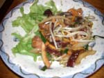 クブシミの炒め物!まーさん!